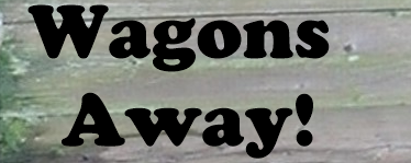 The book 'Wagons Away!'